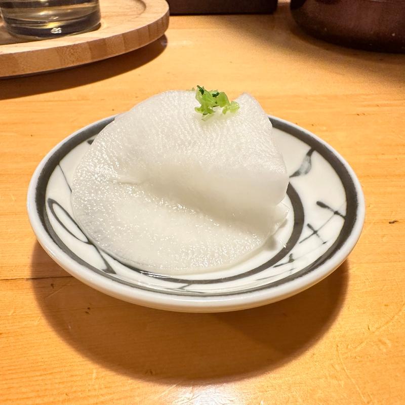 大根の浅漬け(花の季 （はなのき）)