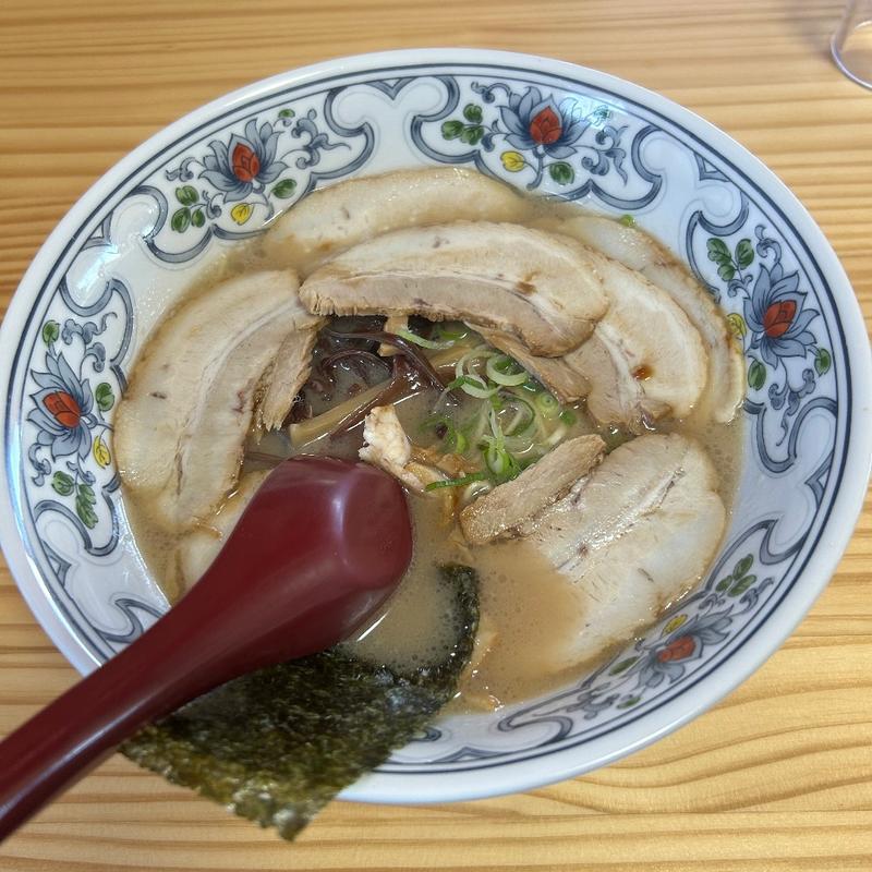 焼豚らぁめん(豚骨らーめん日向屋)