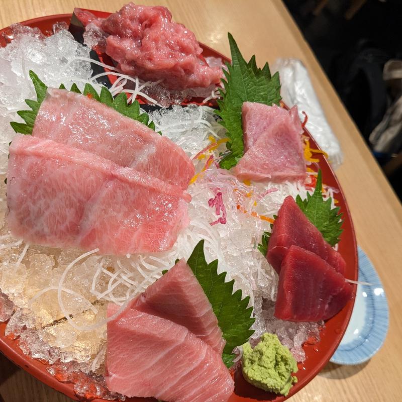 天然本マグロ 定番盛（1人前）(鮪のシマハラ)