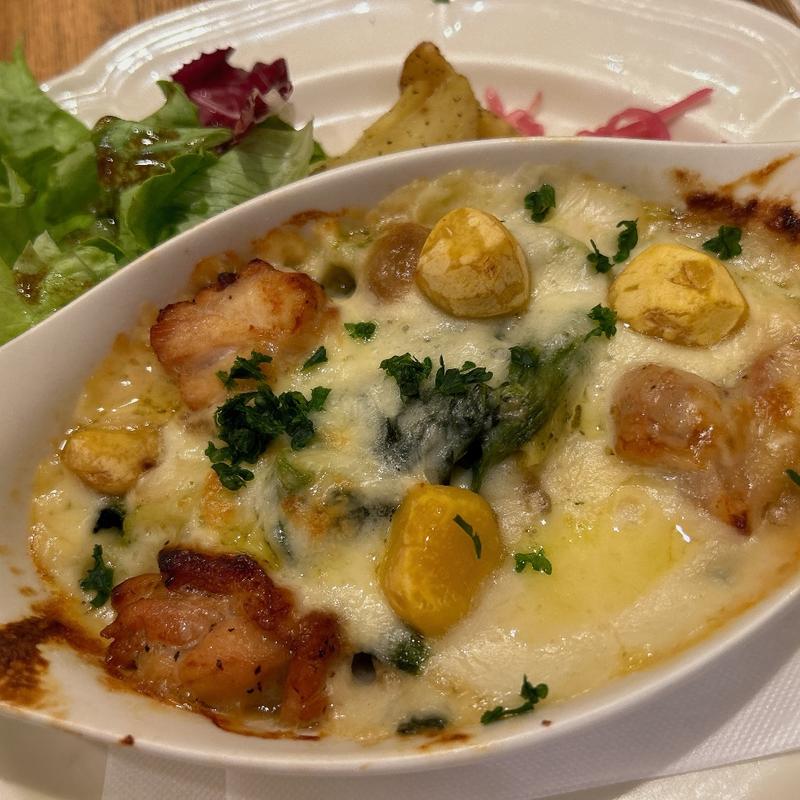 栗とローストチキンのペンネグラタン(アフタヌーンティー・ティールーム アトレ上野店 )