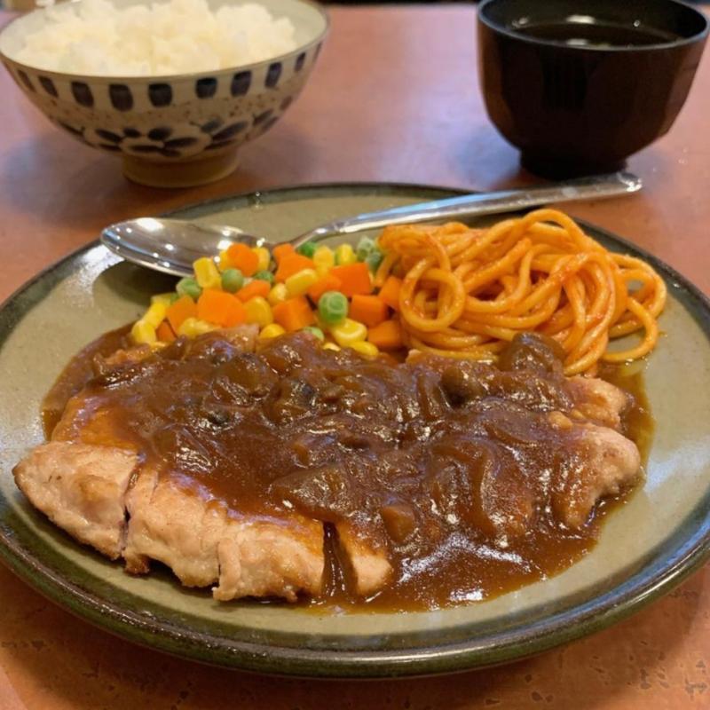 ポークソテー(とんかつ たかはし)