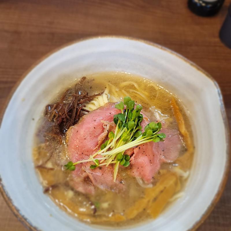 常陸牛清湯　塩(常陸牛らぁめん 希-nozomi-)