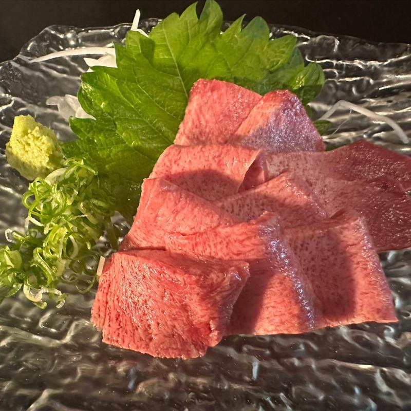 トロタン刺し(焼肉鶴橋本店)