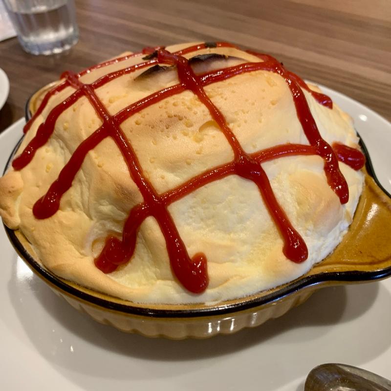 スフレオムライス(高倉町珈琲 茨城神栖店)