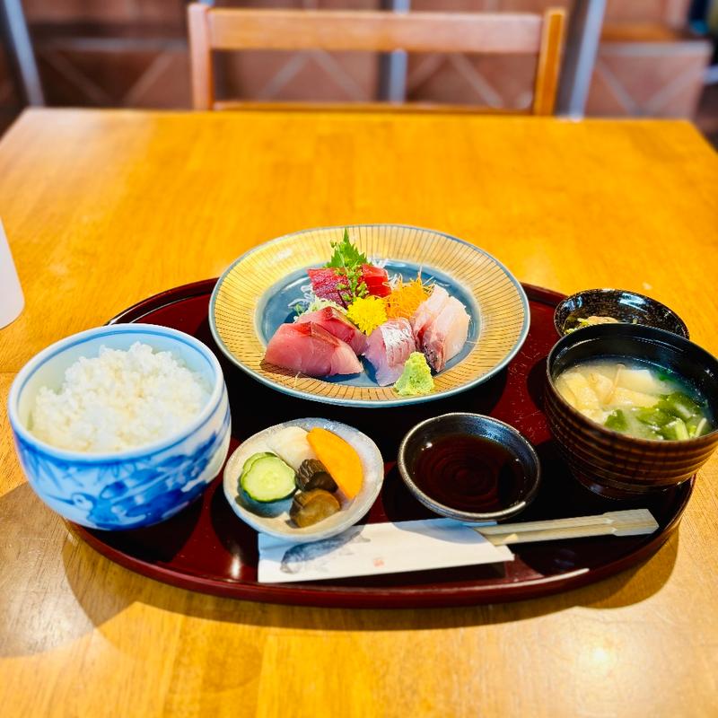 刺し盛り定食(桐のや 石川町店)