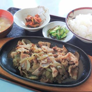 豚ザーサイ炒め定食(横浜亭 )