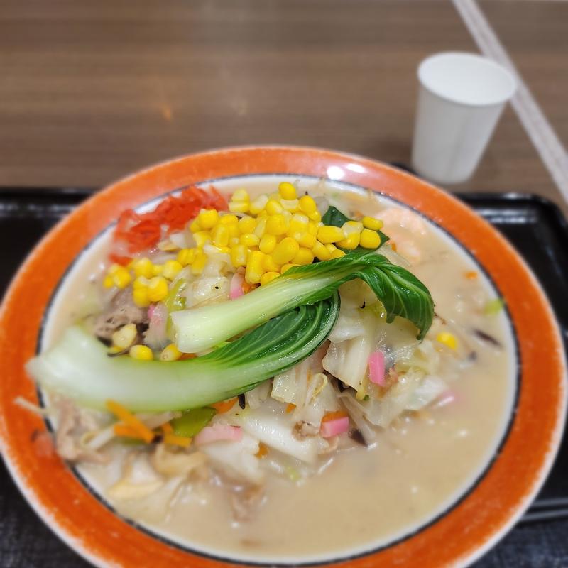 野菜たっぷりちゃんぽん(ちゃんぽん亭)