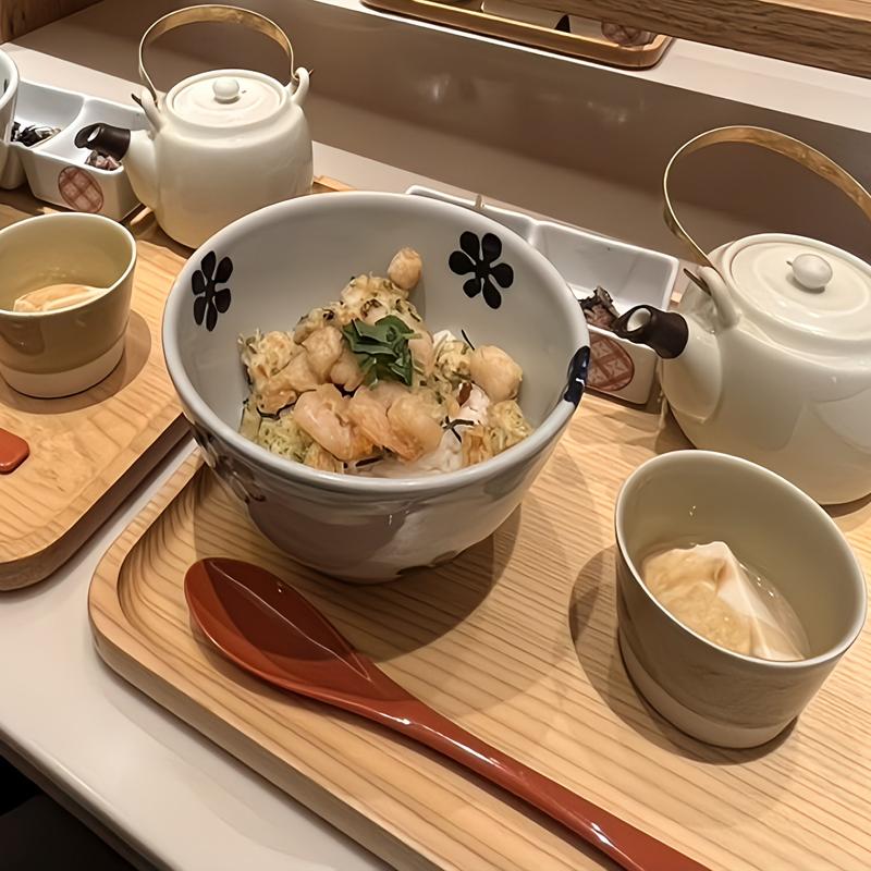小海老・小柱・磯天(だし茶漬けえん 京都ポルタ店 )
