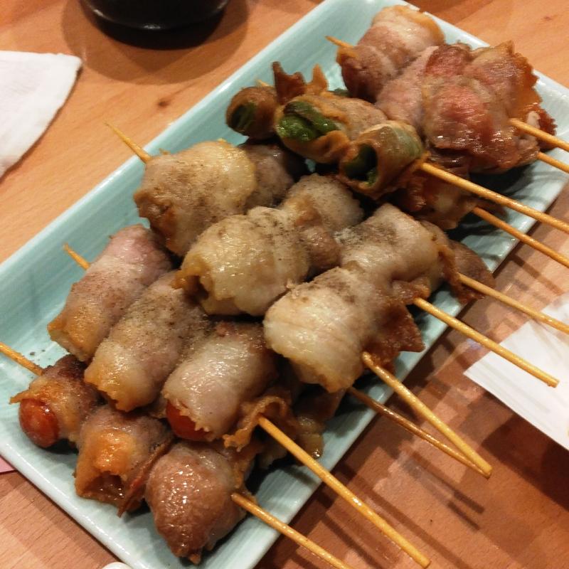 豚巻き串5本セット(居酒屋 一信 ISSHIN)