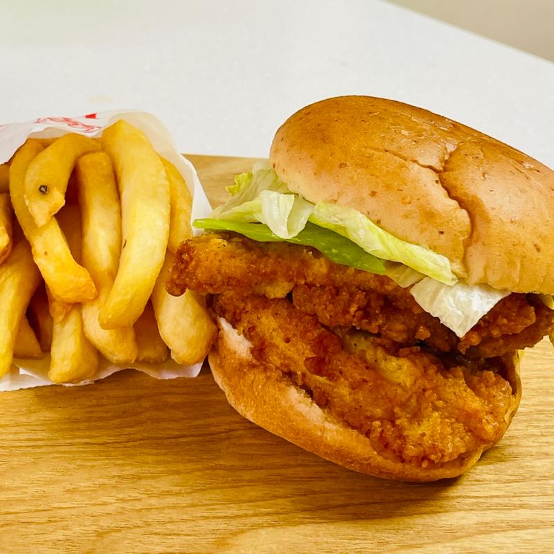 ダブルチキンフィレバーガー(ケンタッキーフライドチキン光が丘IMA店)