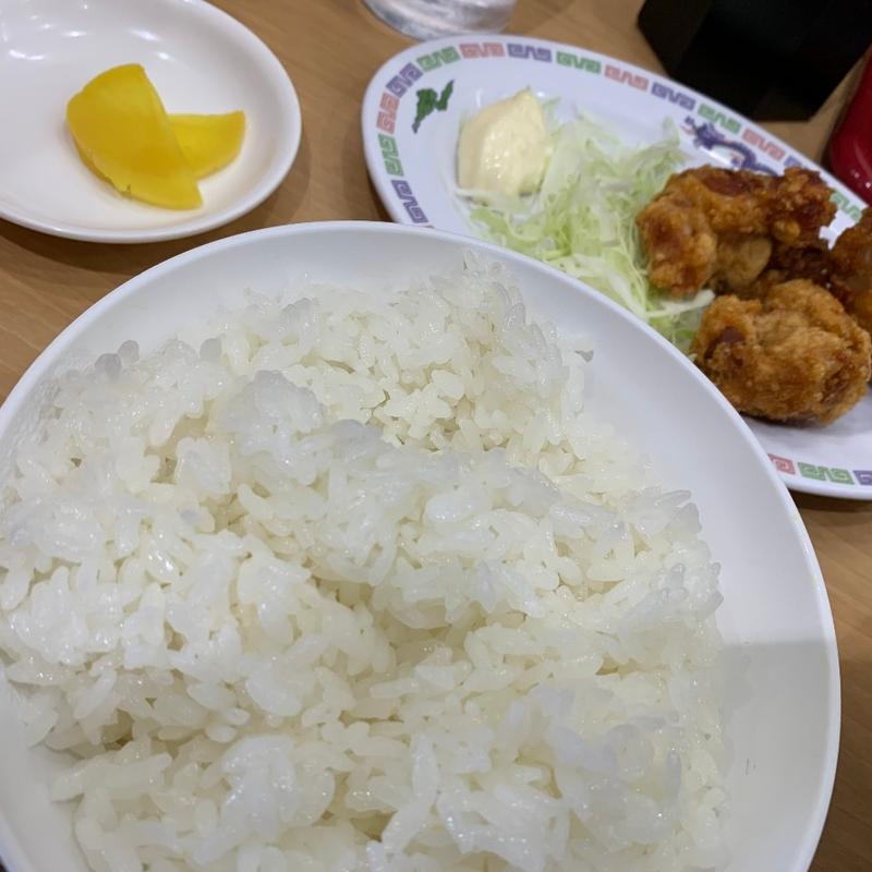 Cセット（大めし・唐揚げ3個）(長崎亭 新宮店)