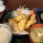 豊後地鶏のとり天御膳(茶寮 森澤 （さりょう・もりさわ）)