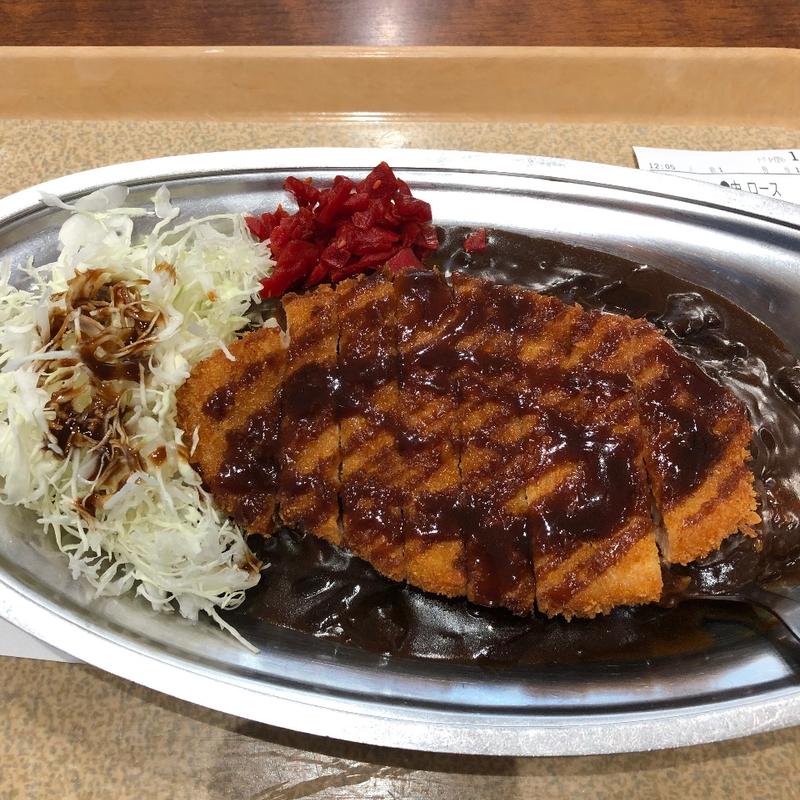 ロースカツカレー　M(ゴーゴーカレー Pasar羽生スタジアム)