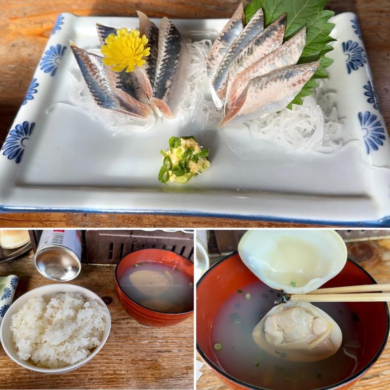 いわし＋Cセット(浜茶屋網元)