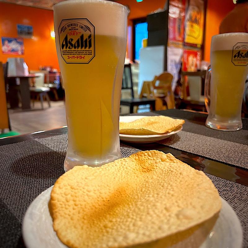 生ビール(インド・ネパール料理 KUMARI 若林店)