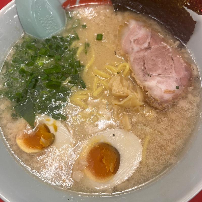 プレミアム塩豚骨ラーメン(ラーメン山岡家 東広島店)