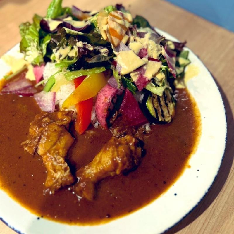 手羽元チキンカレー(地球屋)