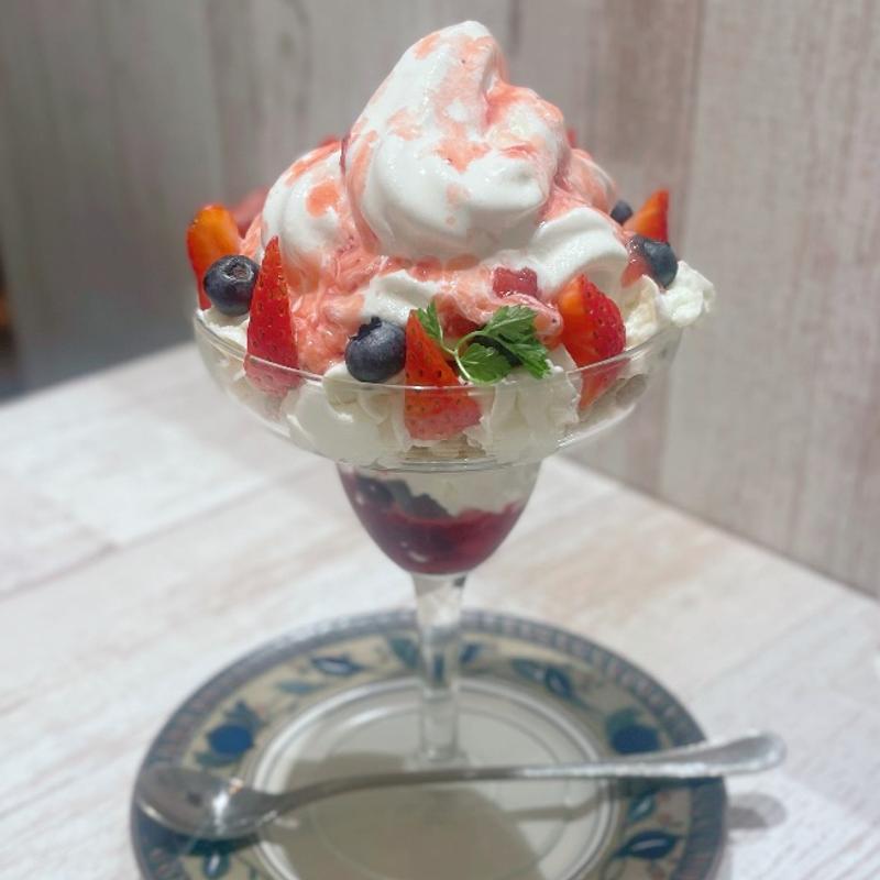 4種の果実とクリームチーズ(北国とミルク ココリア多摩センター店)