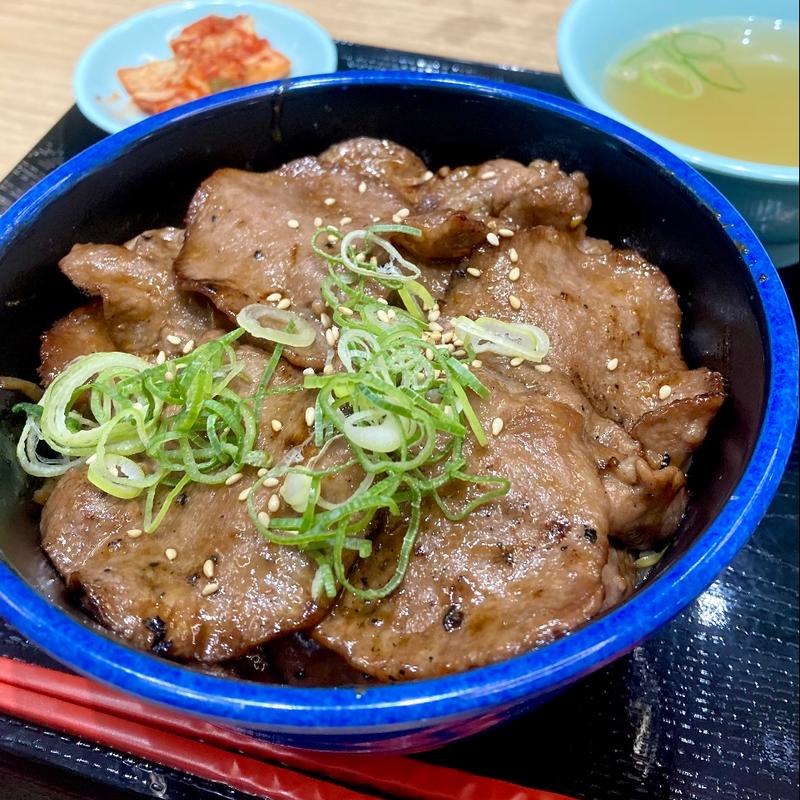 牛タン丼 肉2倍(炭火焼タン 仙台屋)