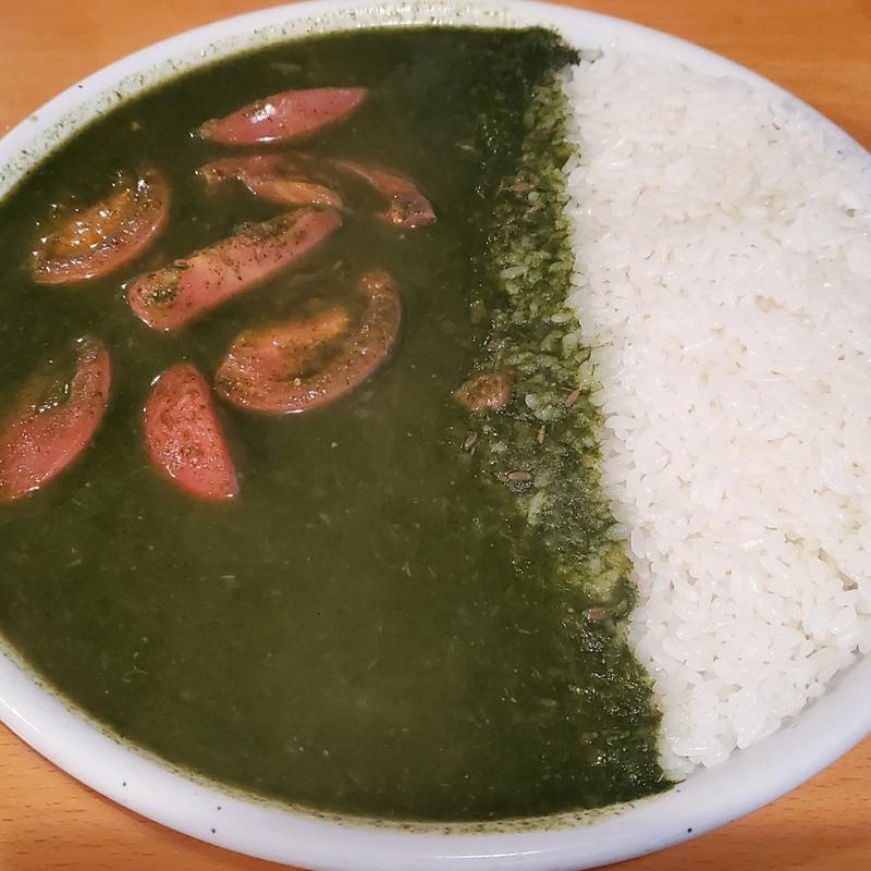 ホウレン草カレー　中(かるだもん )