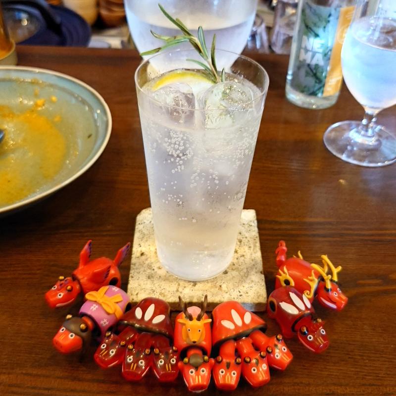 スタンダードジントニック(Bar&Cafe Herbalist)