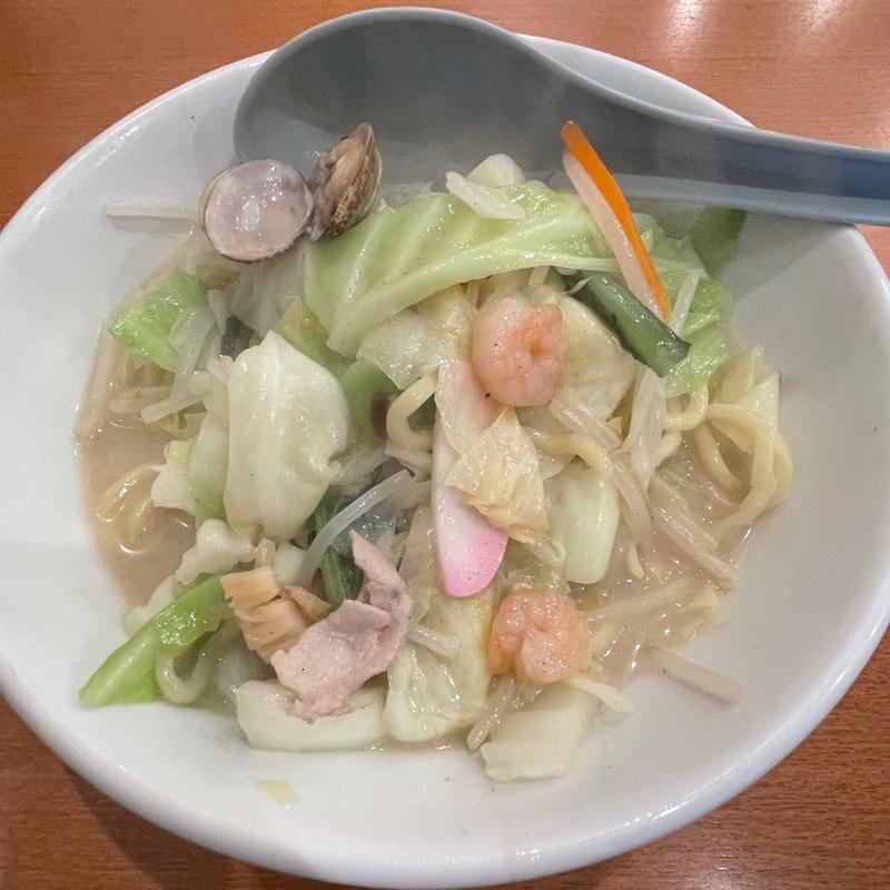 ちゃんぽん並盛(元祖 ぴかいち 博多本店)