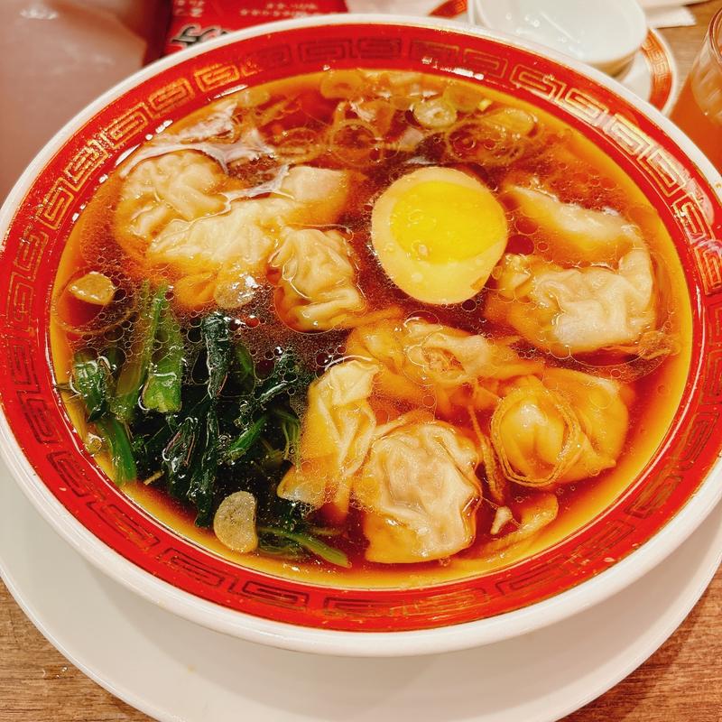 広州肉汁雲呑麺 ミニサイズ(手包わんたん麺酒家 広州市場 横浜ポルタ店)