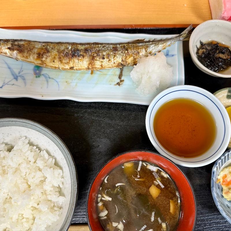 焼き魚定食（サンマ）(和子)
