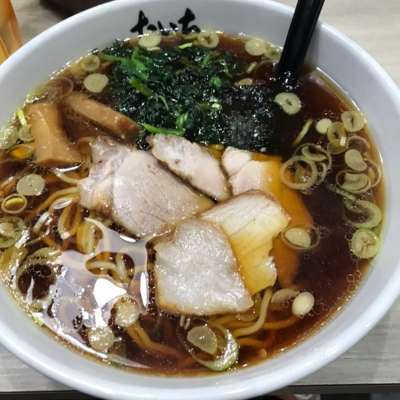 生姜醤油ラーメン(ラーメンたいち)