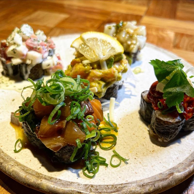 あて寿司(焼き鳥 刺し身 ワイン まそほ3B)