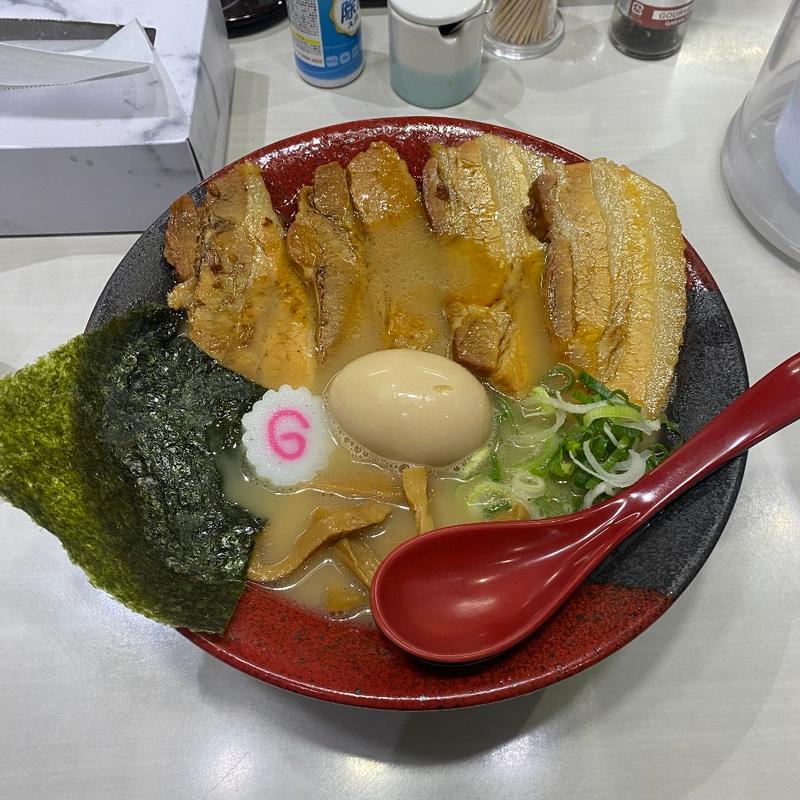 煮干し豚骨チャーシュー麺(麺屋　ごうせい)