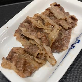 牛焼肉プレーン(単品)(松屋 中野坂上店)