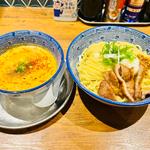 坦々つけ麺とミニパーコー(ハマカゼ拉麺店)