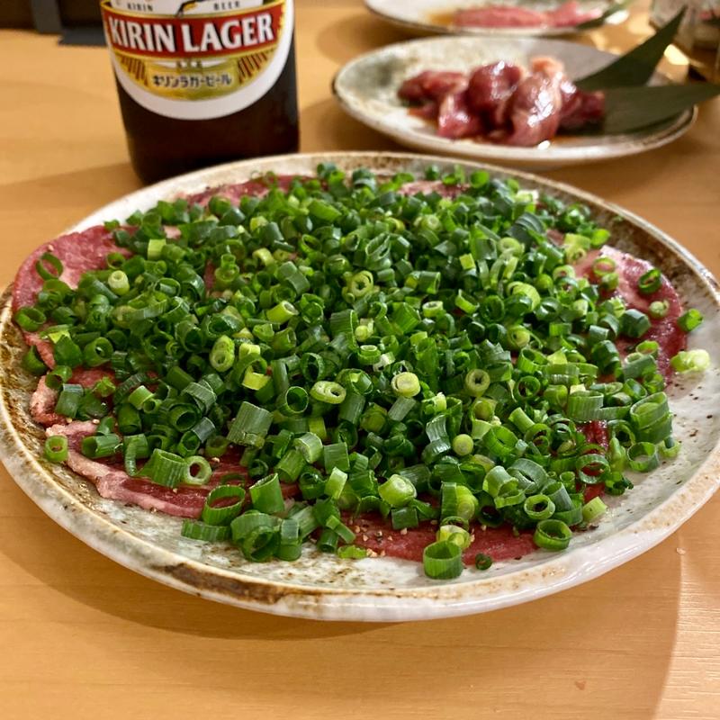 塩タンネギまみれ(焼肉酒場 MITSUDOMOE 豊田店)