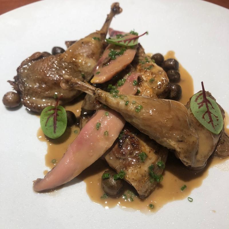 山ウズラのロティ(Libertemps)