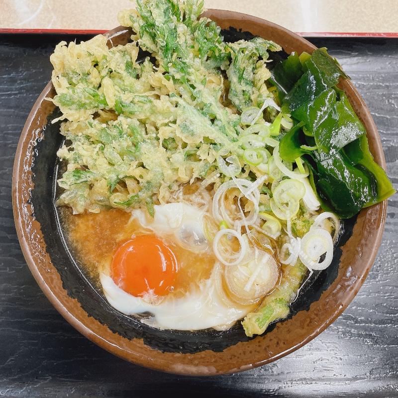 月見そば(肥後一文字や )