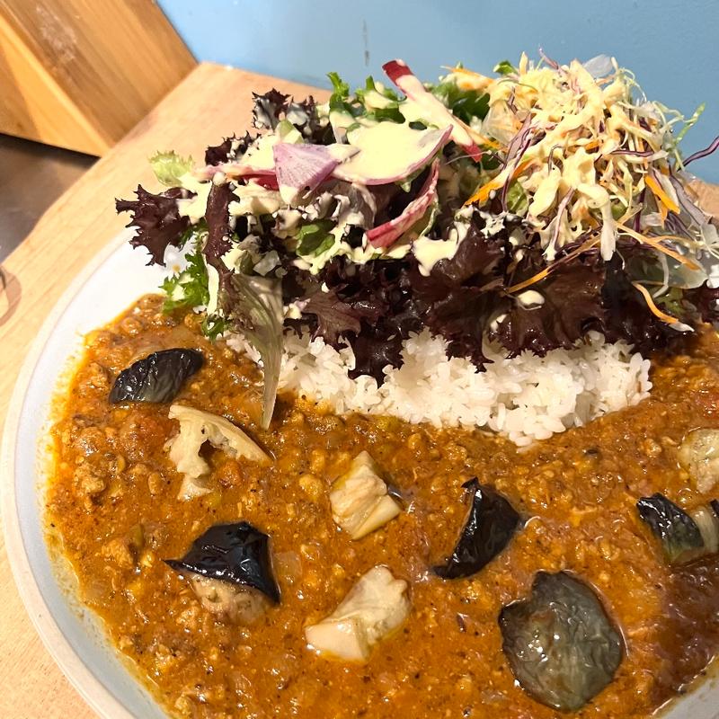 自家挽ポークキーマ(地球屋)