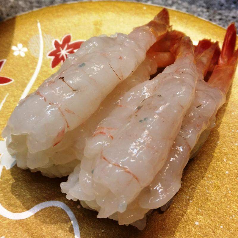 甘海老俵盛り(くるくる寿し)