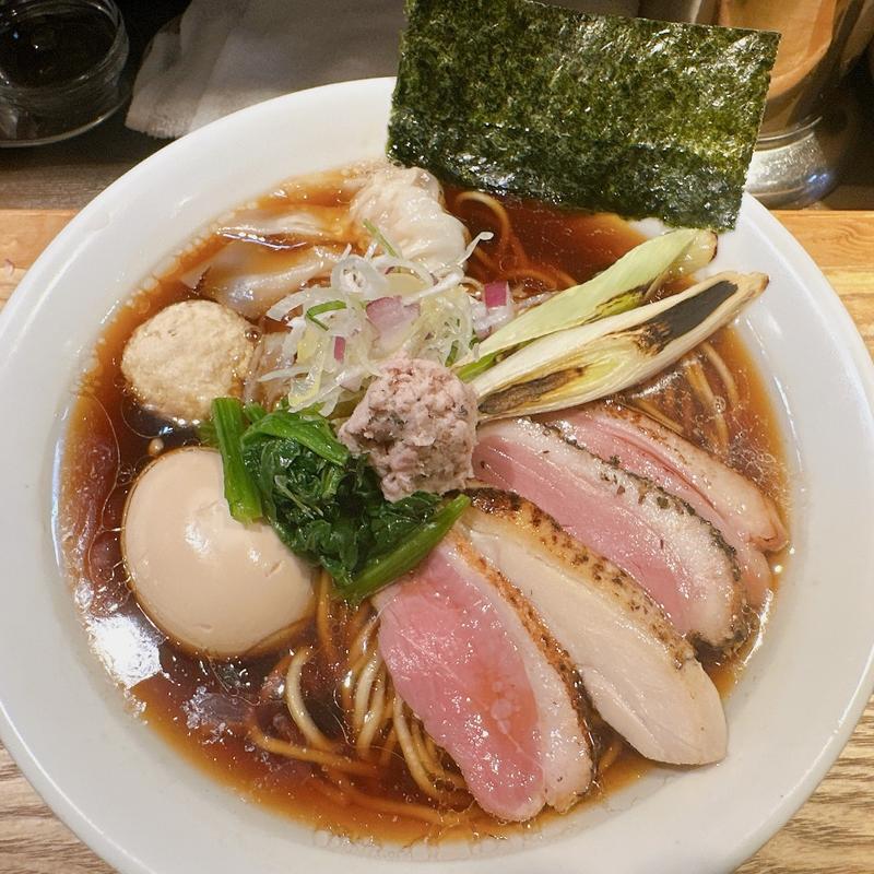 特製鴨出汁中華蕎麦(醤油)(鴨出汁中華蕎麦麺屋yoshiki)