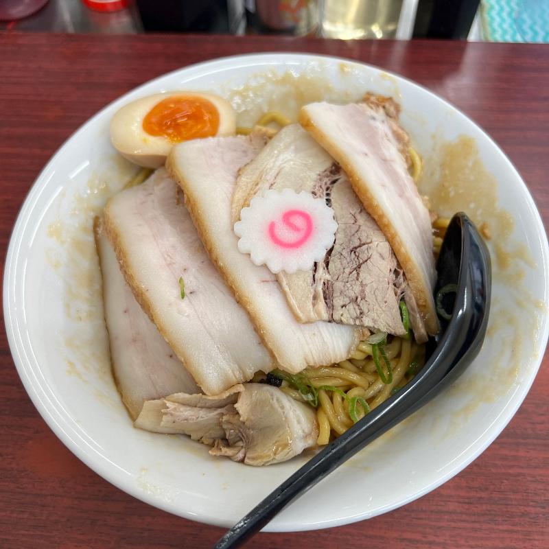 油そば　チャーシュートッピング(らーめん雄縁)