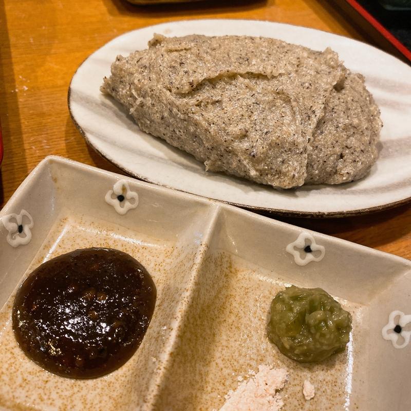 そばがき（入野谷在来）(華留運 )