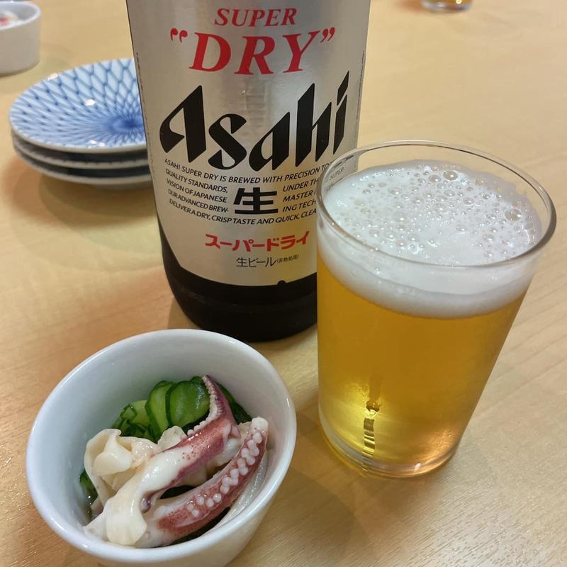 ビール大瓶(わくい亭)