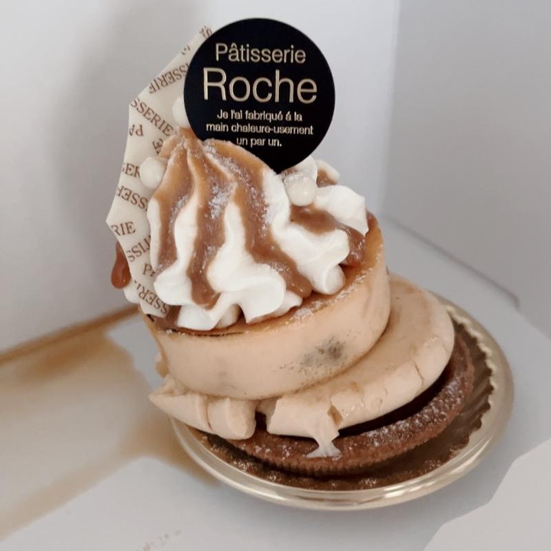 キャラメルりんごブリュレタルト(パティスリーロッシュ)