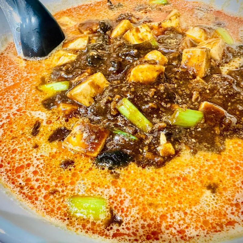 坦々麻婆麺(食い処 二代目しぶ家)