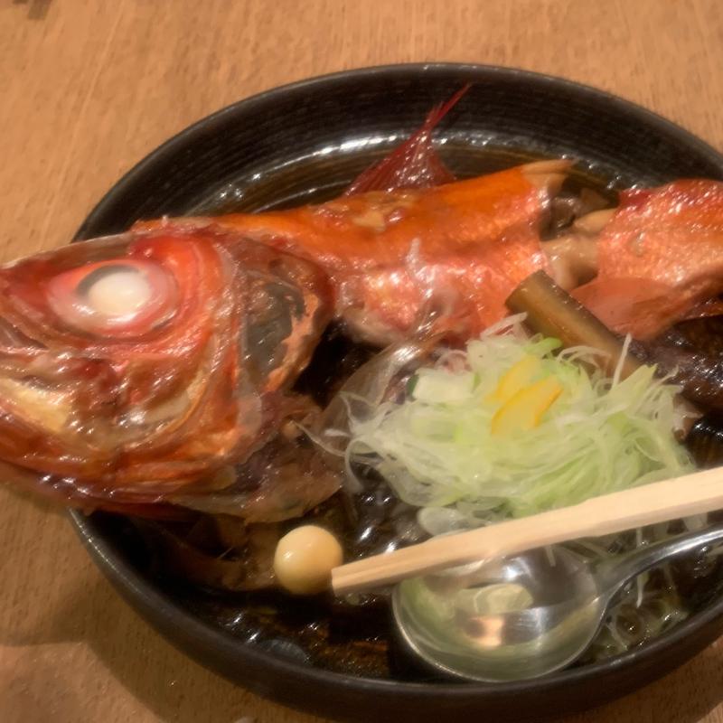 金目鯛の煮付け(なきざかな 新宿店)