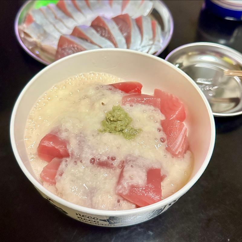 まぐろ山かけ丼(ベルクス 東墨田店)