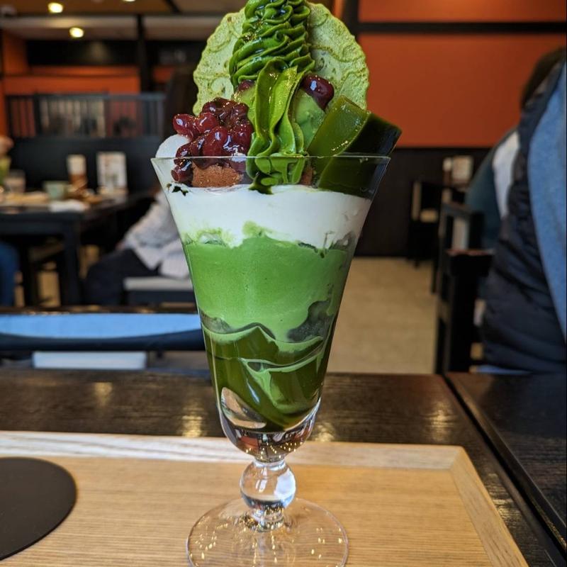 抹茶パフェ(京煎堂 祇園本店)