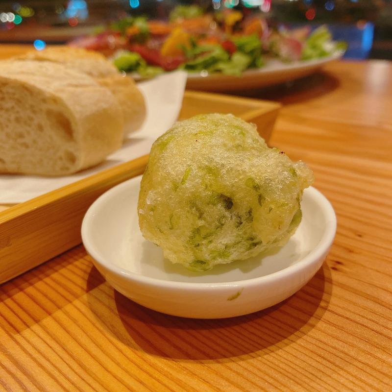 お通し(海鮮 地中海料理 MERAKI RIVERET)