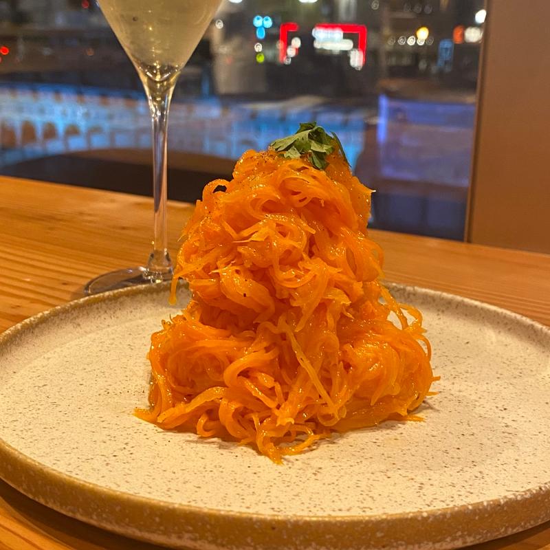 キャロットラペ(海鮮 地中海料理 MERAKI RIVERET)