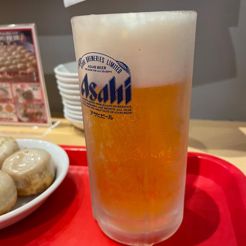 生中ジョッキー(上海名物焼き小籠包専門店・弄堂（ロンタン） 鶴橋FC店)